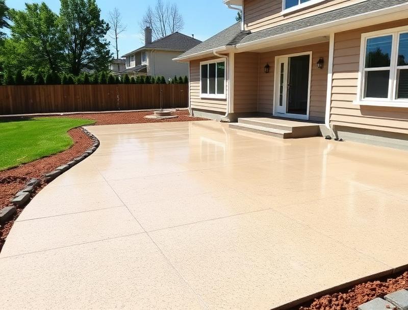 Concrete Patio